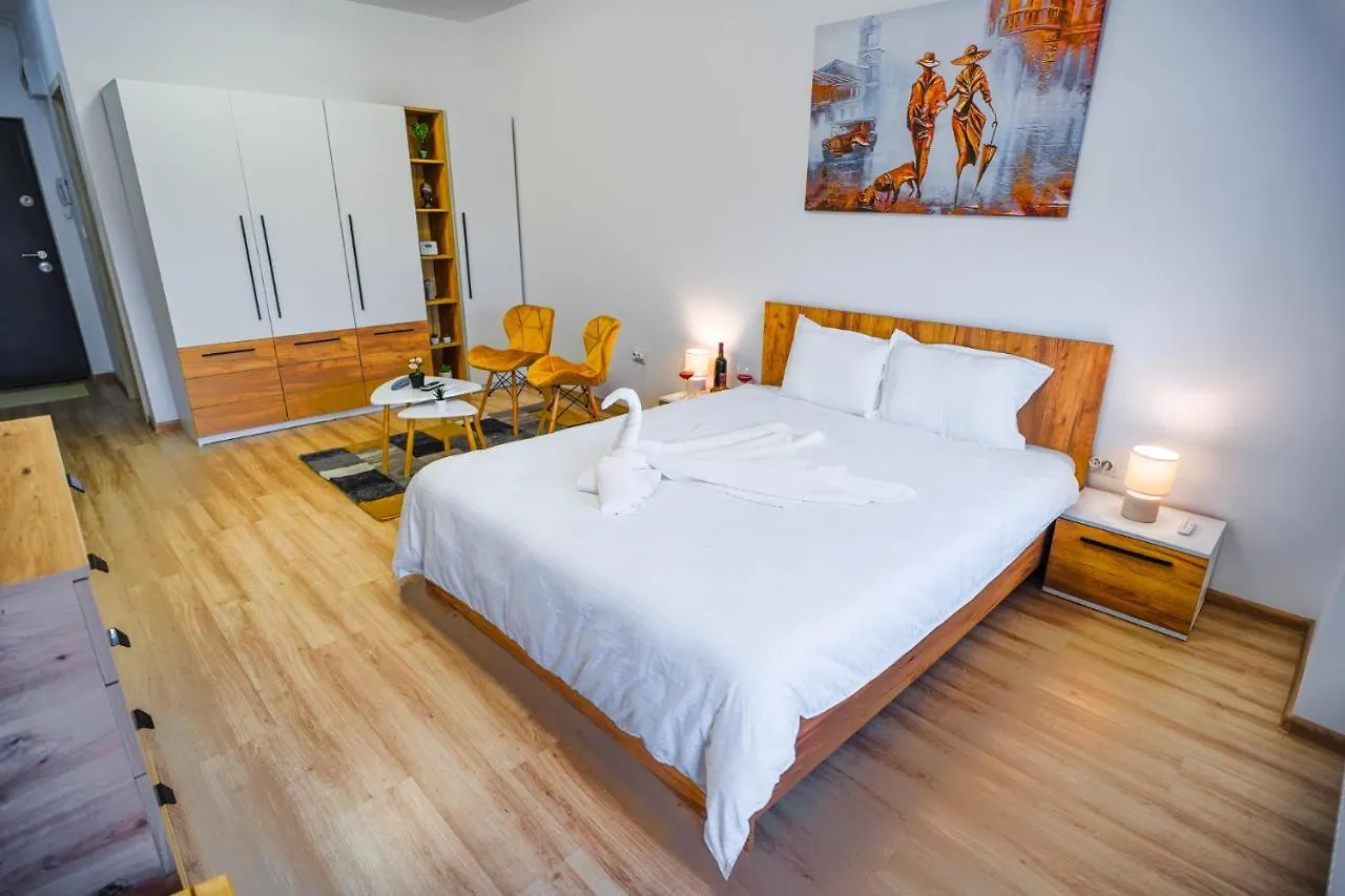 Contemporary Studio With Balcony - New Building Bucharest Romania