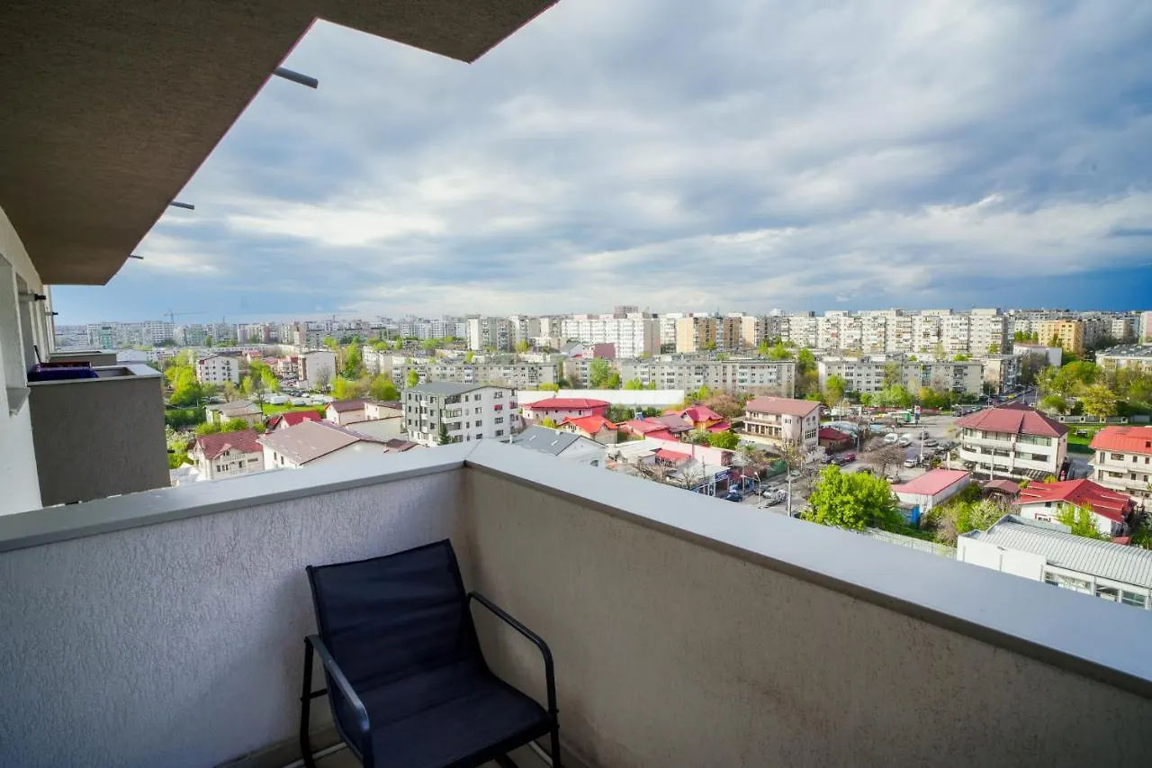 Contemporary Studio With Balcony - New Building Bucharest Romania